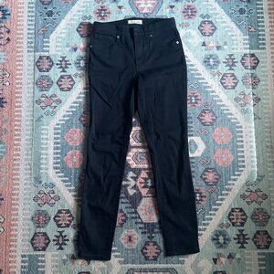 Madwell 9" High-Risk Skinny Jeans Size 27 Black
